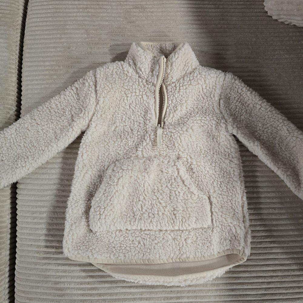 Carters Cozy Cream Kids Fleece Pullover